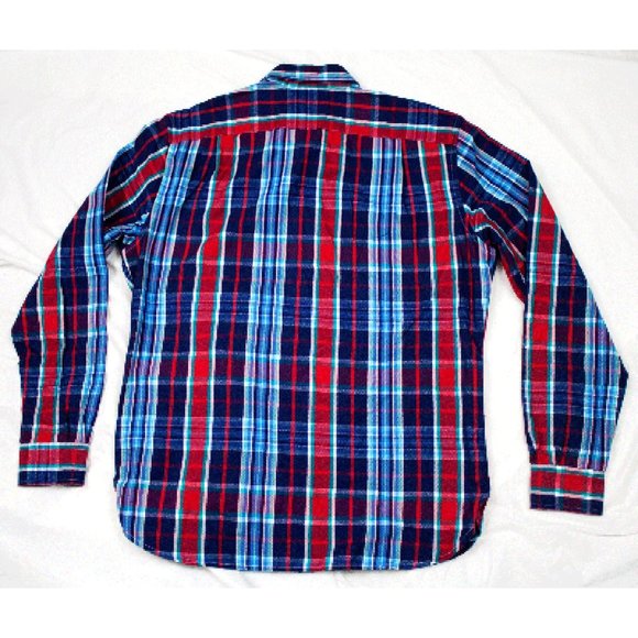 Psycho Bunny Mens Long Sleeve Button Front Plaid F - Picture 5 of 8
